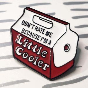 Little Cooler Pin Badge Brooch